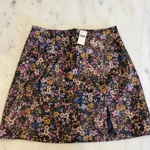 Maeve Multicolor Floral Mini Skirt